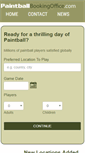 Mobile Screenshot of paintballbookingoffice.com